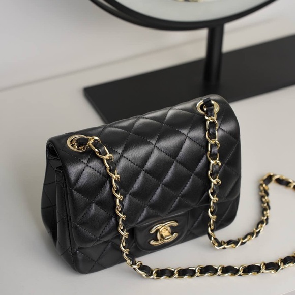 CHANEL Black Quilted Crossbody Bag - Picture 9 of 9
